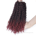 jerry Curly Braiding  Crochet Hair Extensions Crochet Braids Hair Pre Passion Twist Hair